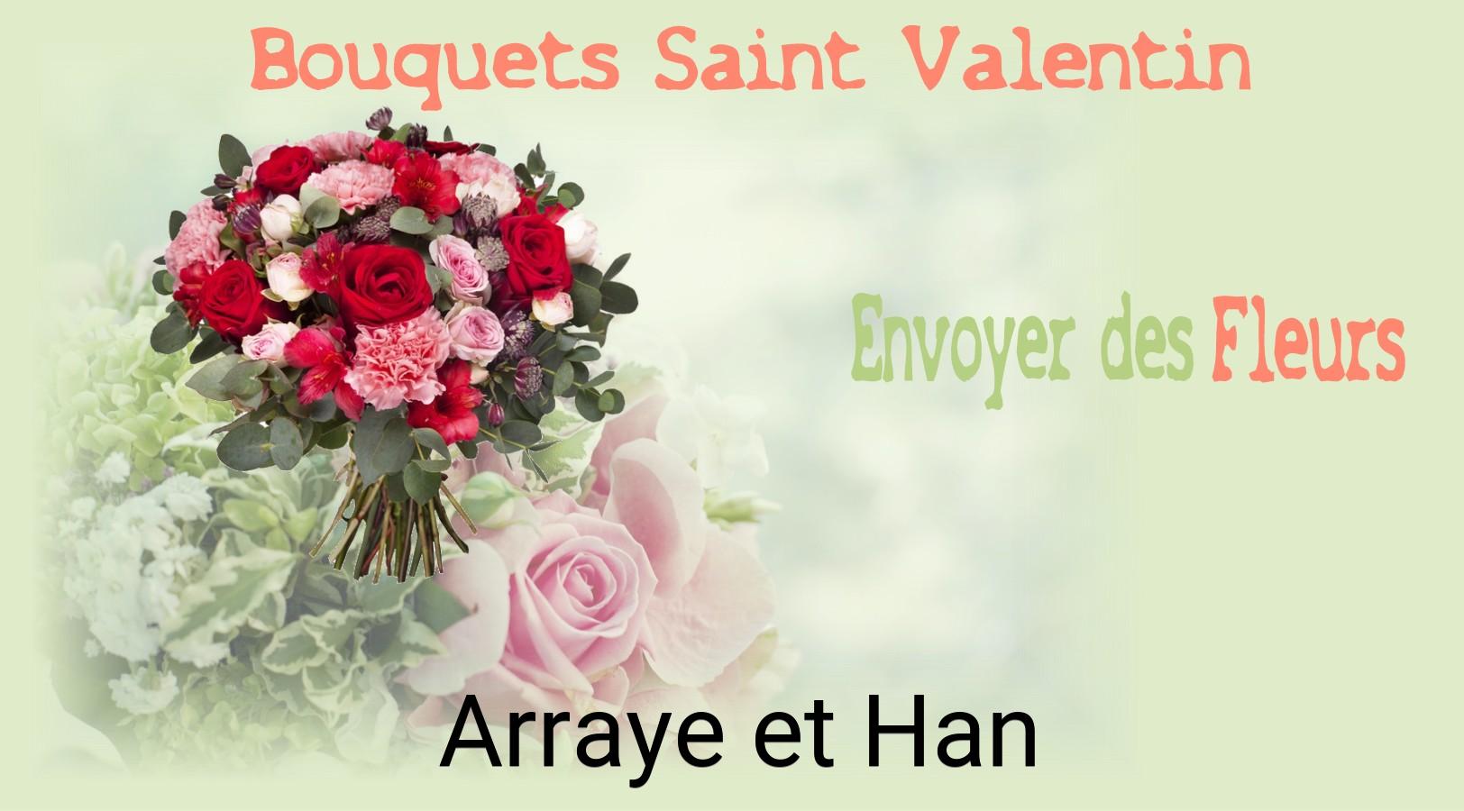Roses de Saint-Valentin livrées à Arraye-et-Han
